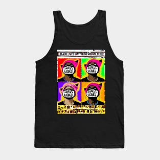 Legalize Blackness - Black Lives Matter Memorial Fence - Front Tank Top